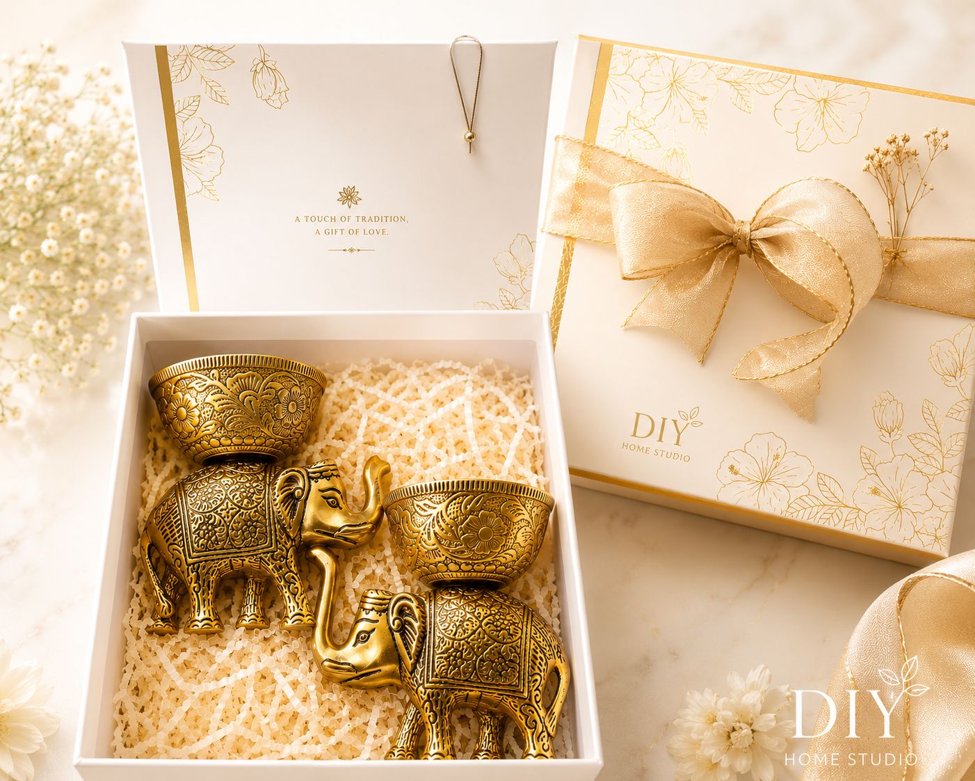 Elephant Urli Gift Hamper