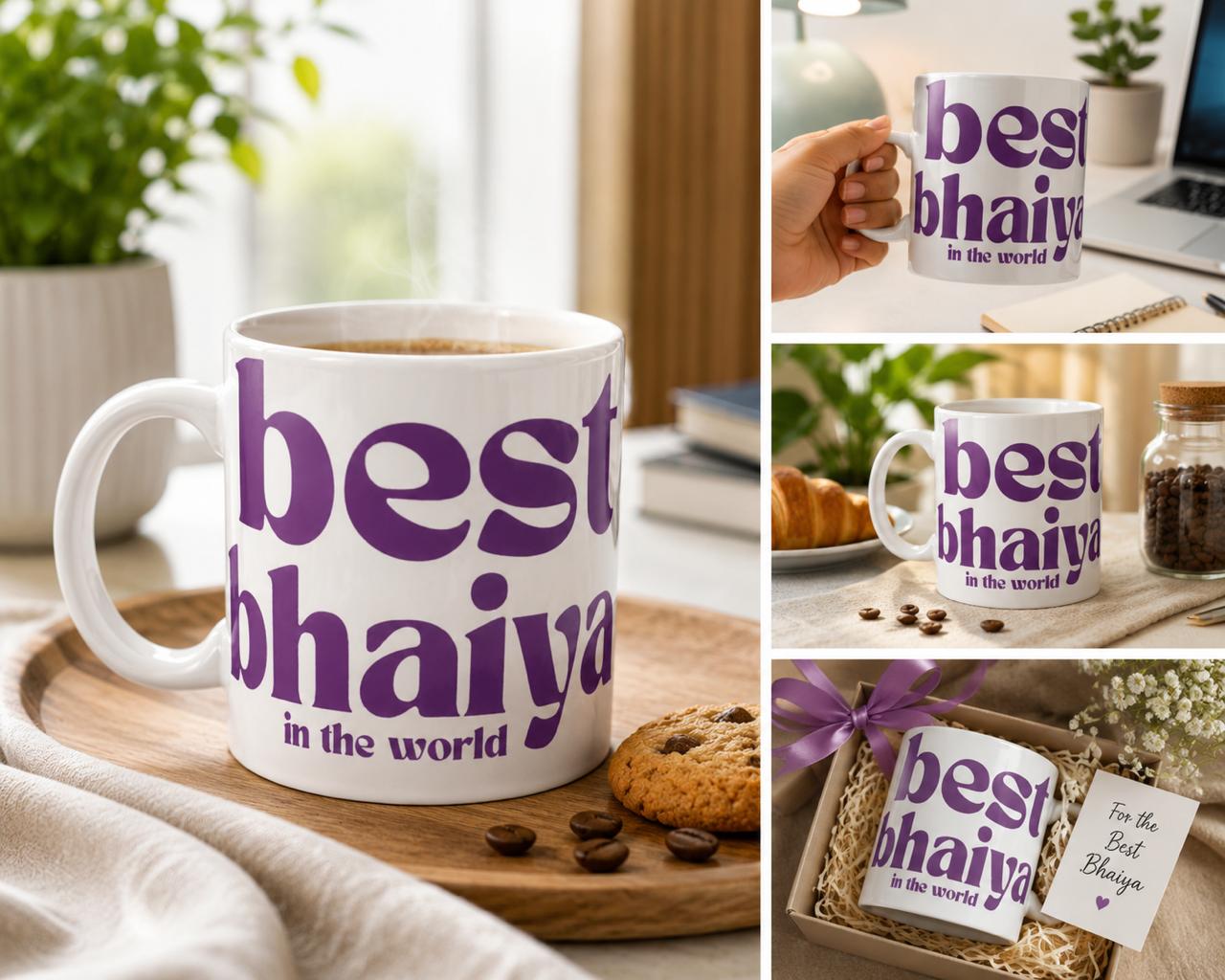 Best Bhaiya in the World Ceramic Coffee Mug