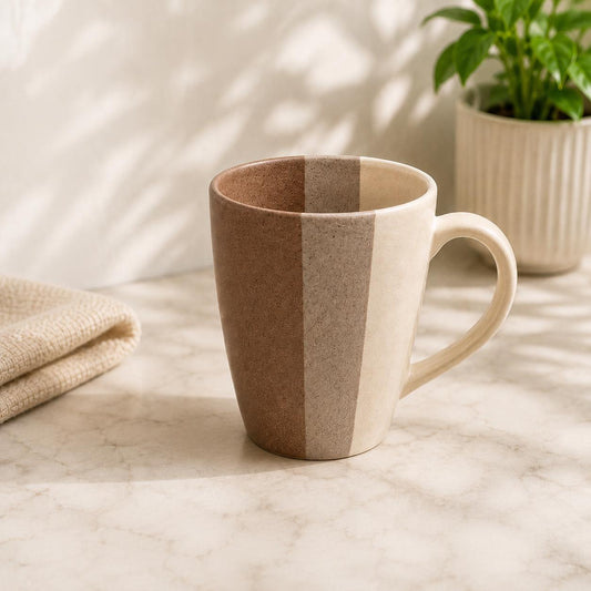 Stoneware Ceramic Coffee Mug – Three Colour Collection