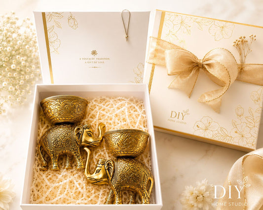 Elephant Urli Gift Hamper