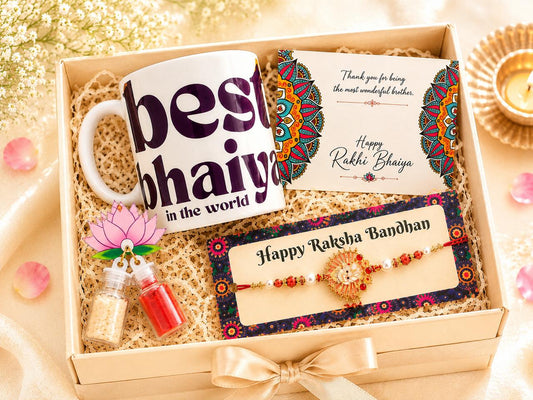 Best Bhaiya Rakhi Gift Hamper | Premium Raksha Bandhan Gift Set