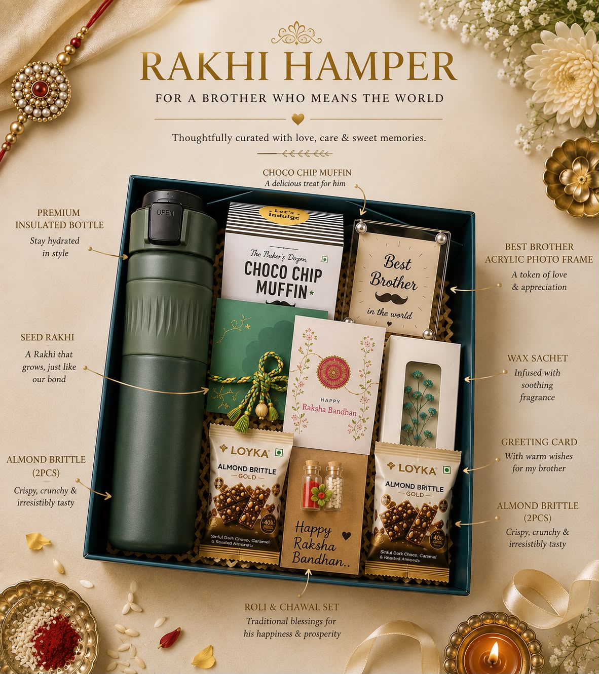 Rakhi Hamper – For a Brother Who Means the World