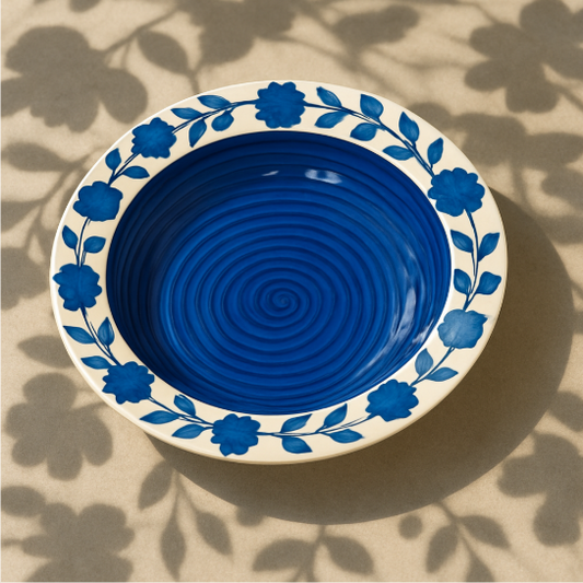 Indigo Bloom Bowl