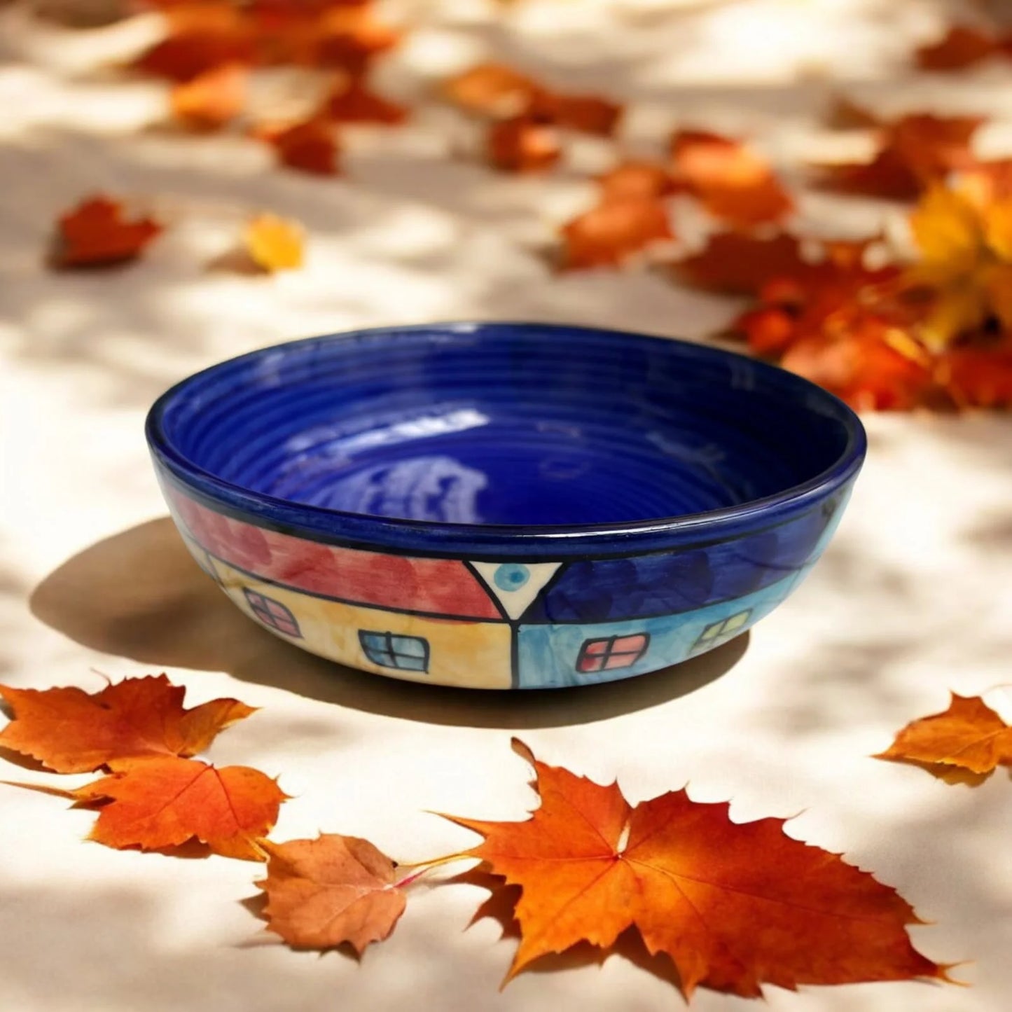 Blue Ceramic Bowl