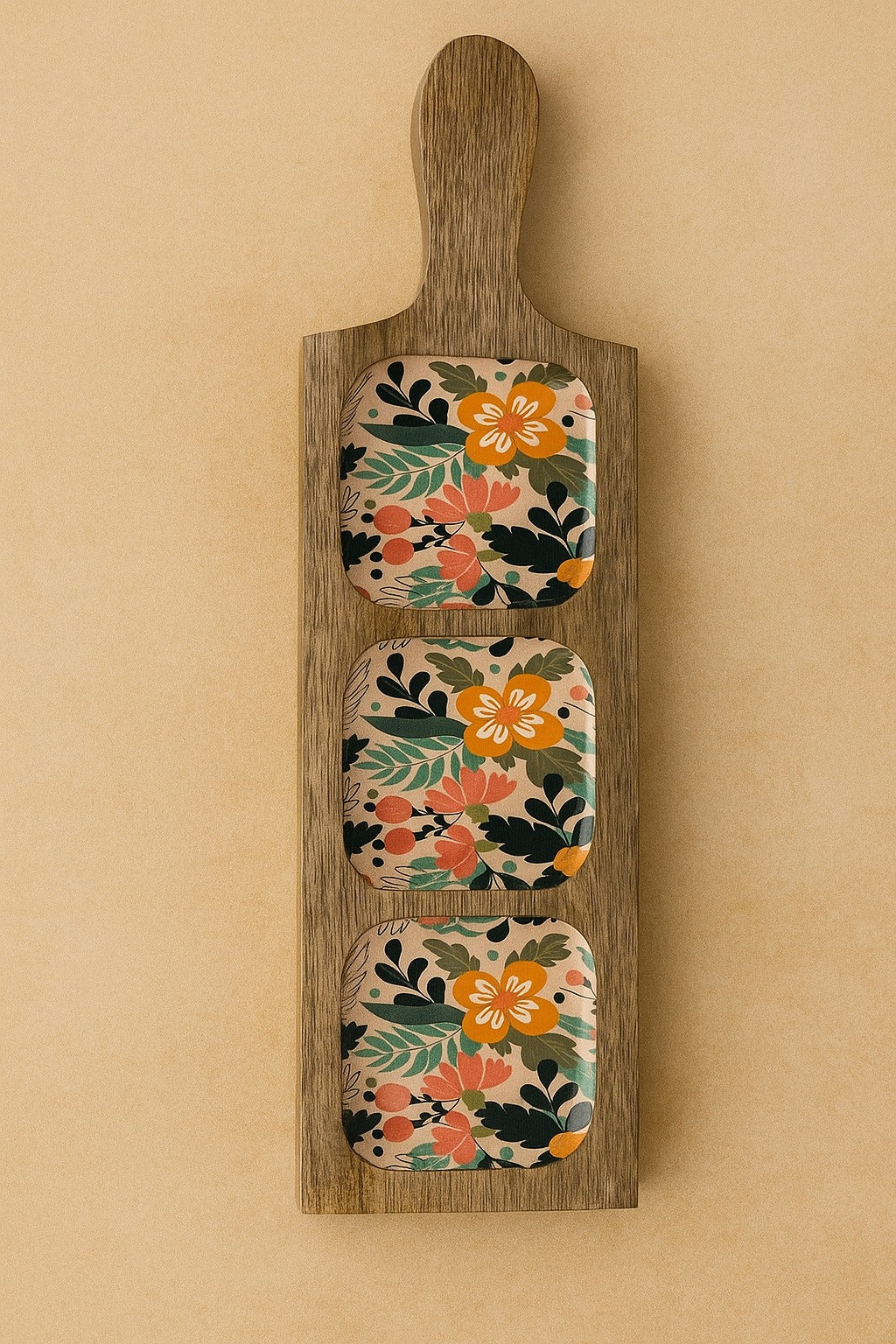 Wooden Snack Platter-12*4 inches
