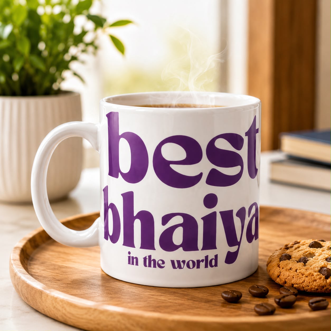 Best Bhaiya in the World Ceramic Coffee Mug